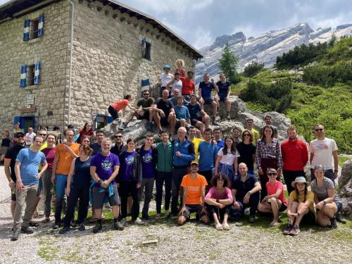 Camp CAI Giovani Veneto al Rifugio